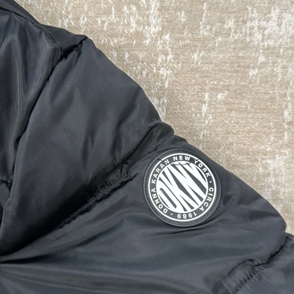 DKNY Kids Black Puffer Jacket